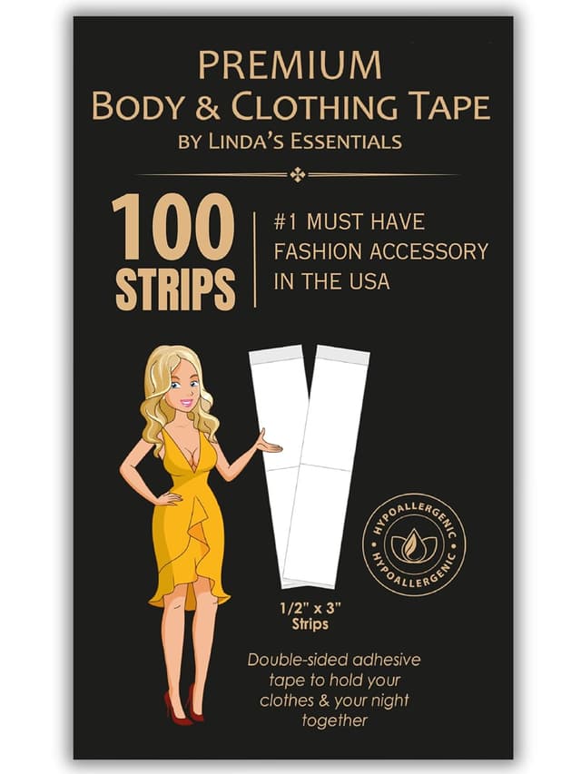 Imagen de Linda's Essentials Double Sided Body Tape 100 Pack en OfertitasTOP