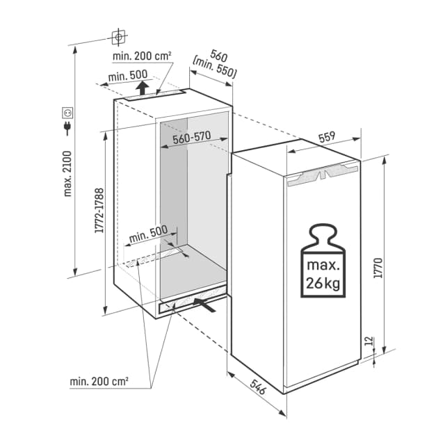 Thumbnail 1 de Liebherr IRBd-5120 125 kWh anual