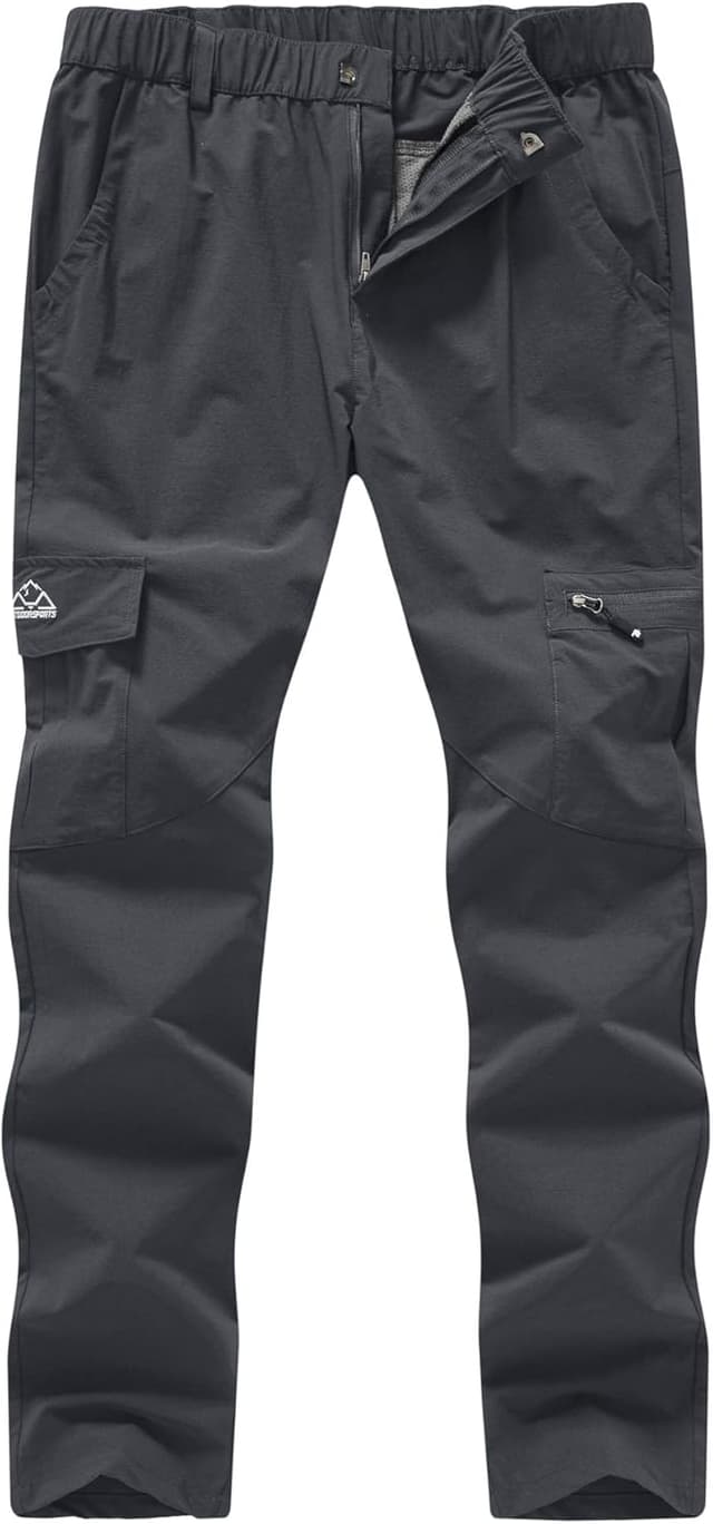 Detalle de YSENTO Women’s Hiking Pants: Lightweight Stretch Quick-Drying UPF 50 Cargo Pants with 6 Pockets