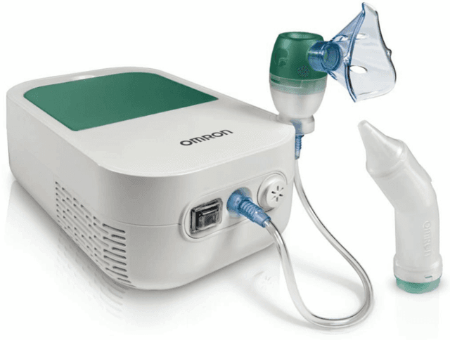 Detalle de Omron Nebulizador Compresor Duobaby NE-C301-E 🌬️ Salud Respiratoria