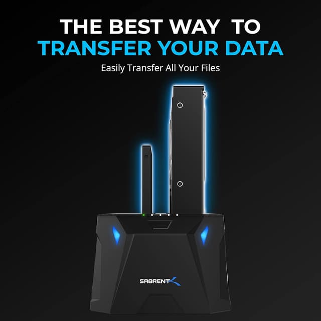 Detalle 2 de SABRENT EC-HD2B docking station 20+TB đź—„