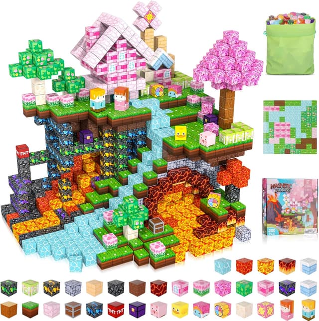 Detalle de ACELIFE Blocchi magnetici 200 pezzi