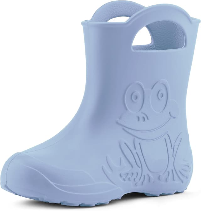 Detalle de Ladeheid Eva Kinder-Gummistiefel LA-CA-01 – wasserdichte Regenstiefel aus EVA für Jungen und Mädchen