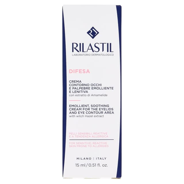 Thumbnail 6 de Rilastil Difesa pflegende & beruhigende Augenlid- und Augenkonturcreme (15 ml) für empfindliche, reizbare Haut