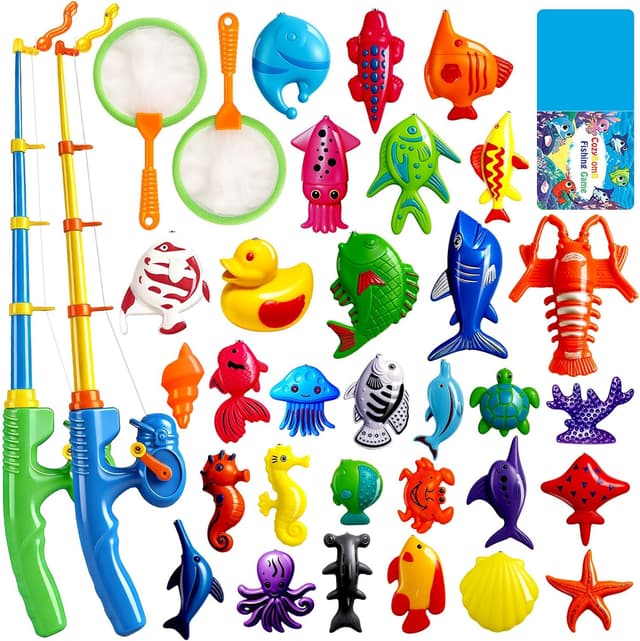 Detalle de CozyBomB Magnetic Fishing Toy Set for Kids 🎣