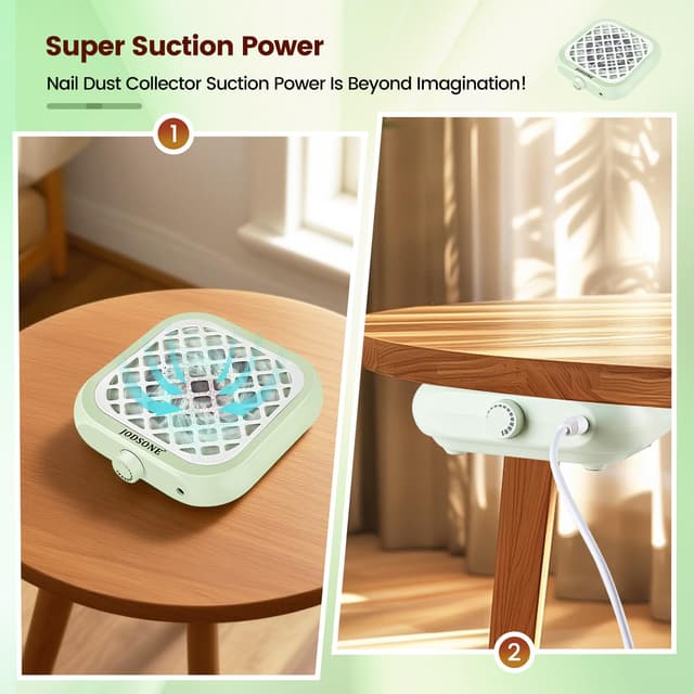 Thumbnail 4 de JODSONE 6000RPM Mini Nail Dust Collector