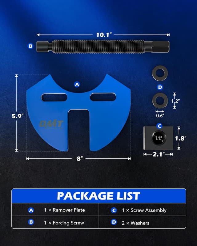 Thumbnail 2 de Orion Motor Tech Wheel Hub Removal Kit 5‑8 Lug 🛠