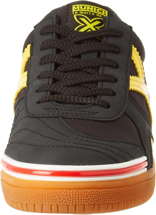 Thumbnail 1 de Munich Gresca Zapatillas Unisex Adulto 🏃♂️ Black Yellow 43 EU