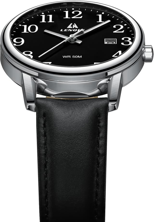 Detalle 2 de Herren Uhr Quarz 38 mm Analog