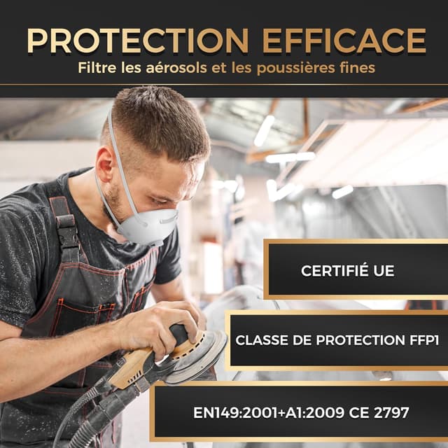 Thumbnail 1 de FFP1 Atemschutzmaske mit Heldenwerk Set