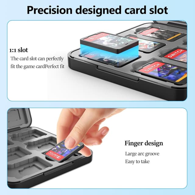 Thumbnail 2 de HEYSTOP Boîtier 12 Cartes pour Nintendo Switch 2