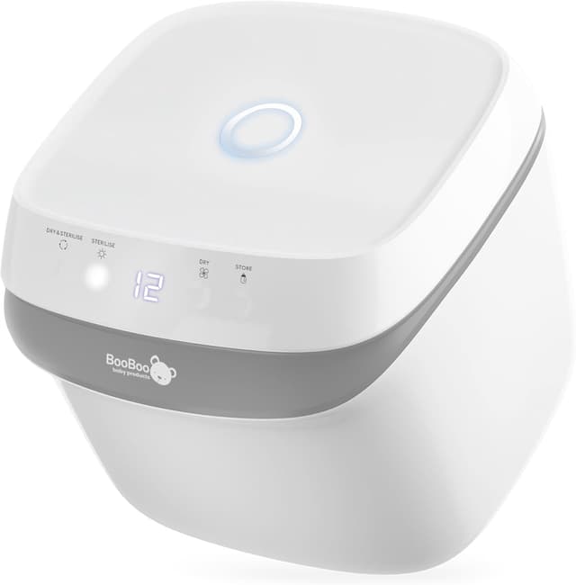 Detalle de BooBoo Baby Pro UV Steriliser (4-in-1) for Bottles, Dummies, Toys & Accessories – 11-minute sterilisation