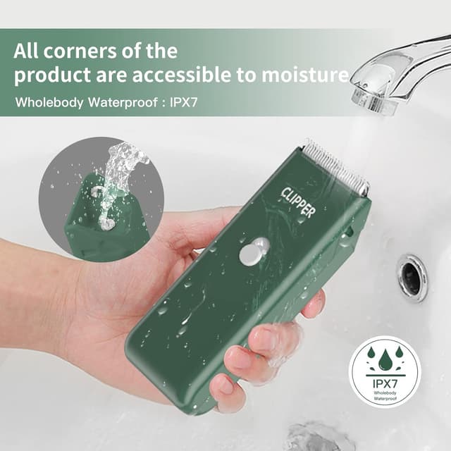 Thumbnail 6 de Professional Dog Clipper & Cat Grooming Clippers with detachable ceramic blades and USB rechargeable battery