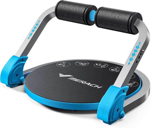 Detalle de MERACH Ab Machine automatic rebound sit-up crunch machine with 3 resistance levels