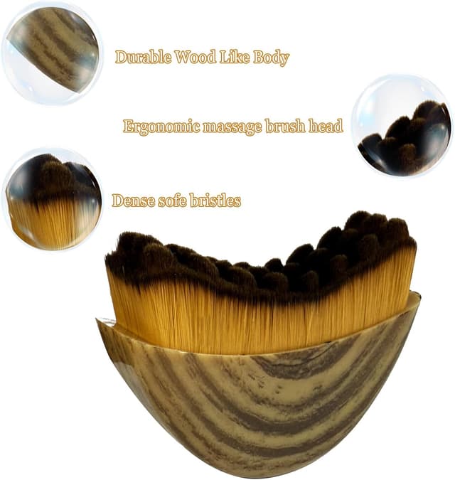 Detalle 2 de Lymphatic Contour Face Brush Lymphatic Drainage Massager (1PCS)