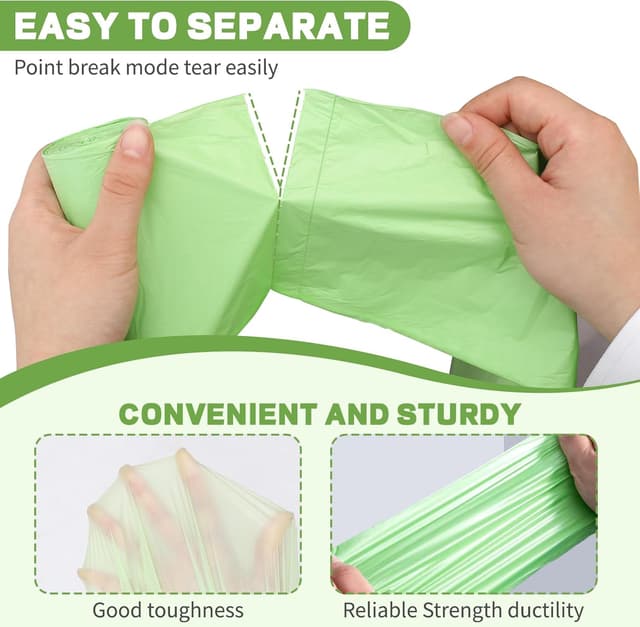 Thumbnail 2 de BODFPPC Biodegradable Bin Bags 150 Pack 10L