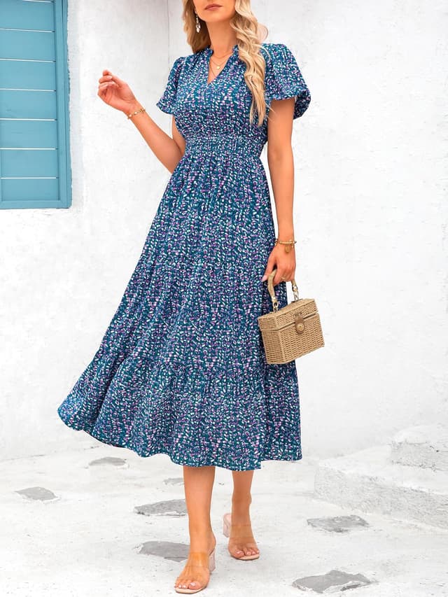 Thumbnail 4 de MASCOMODA Floral Summer Maxi Dress 2026