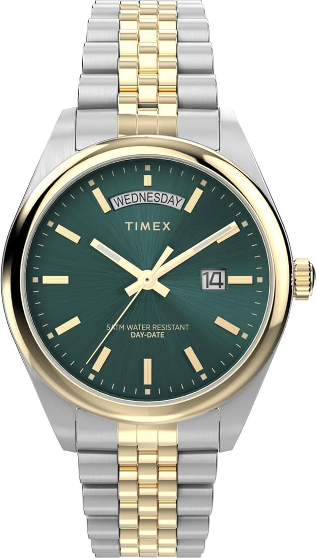 Thumbnail 6 de Timex Legacy Herrenuhr mit 41-mm-Edelstahlgehäuse und schwarzem Zifferblatt