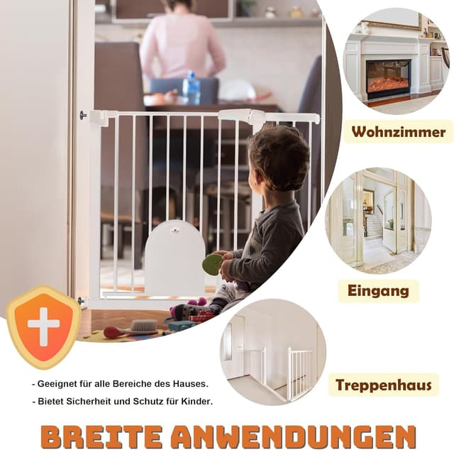 Detalle 2 de Froadp Türschutzgitter 95 bis 105 cm