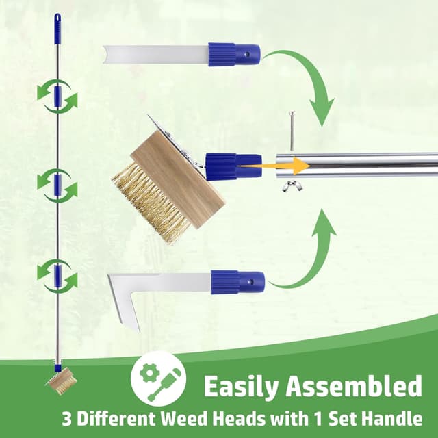 Detalle 2 de Patio Weed Remover Tool 60" long handle