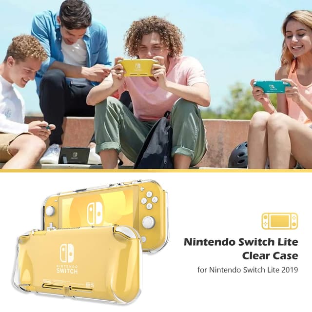 Detalle de ProCase Hülle für Nintendo Switch Lite 2019 – klares TPU Clear Case