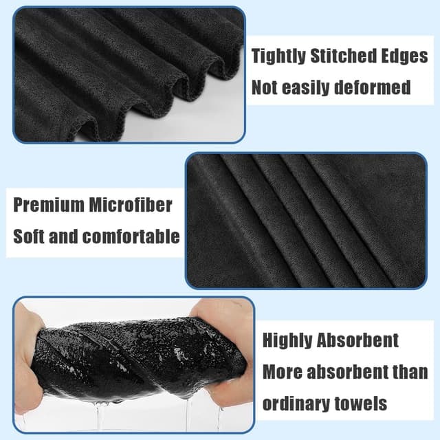 Detalle 1 de HAGOT Microfibre Sports Towel 75x35cm