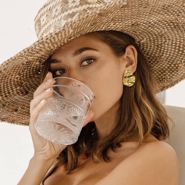 Thumbnail 1 de LILIE&WHITE Orecchini Dorati Irregolari