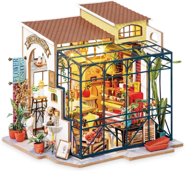 Imagen de Emily´s Flower Shop DIY Miniature House en OfertitasTOP