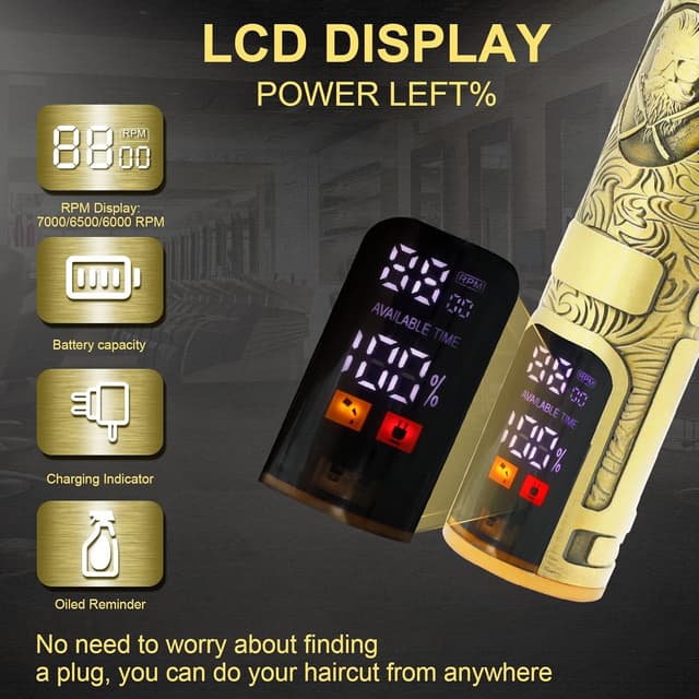 Thumbnail 5 de Professional T-Blade Beard Trimmer 7-in-1 🔌