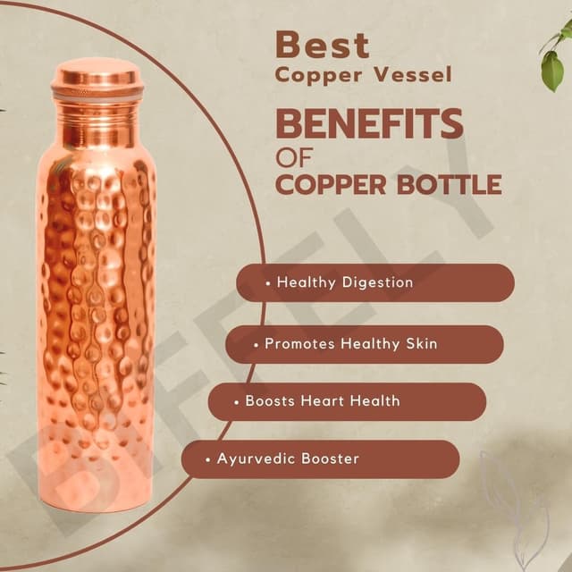 Thumbnail 4 de BIFFELY Copper Water Bottle 34oz 🥤