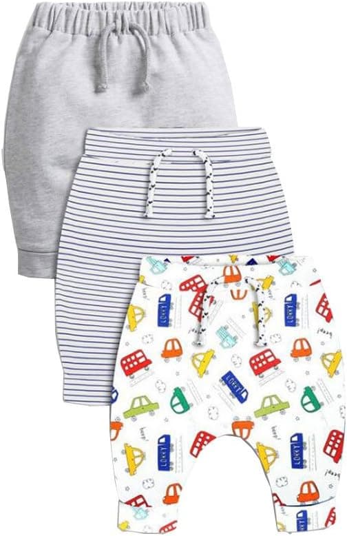 Detalle de CuteOn 3 Pack harem trousers cotton