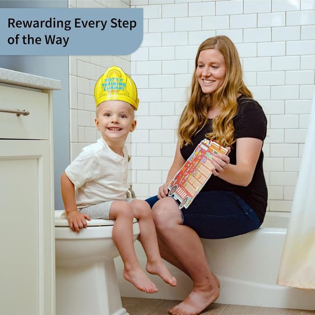 Detalle 2 de Potty training chart with 35 stickers