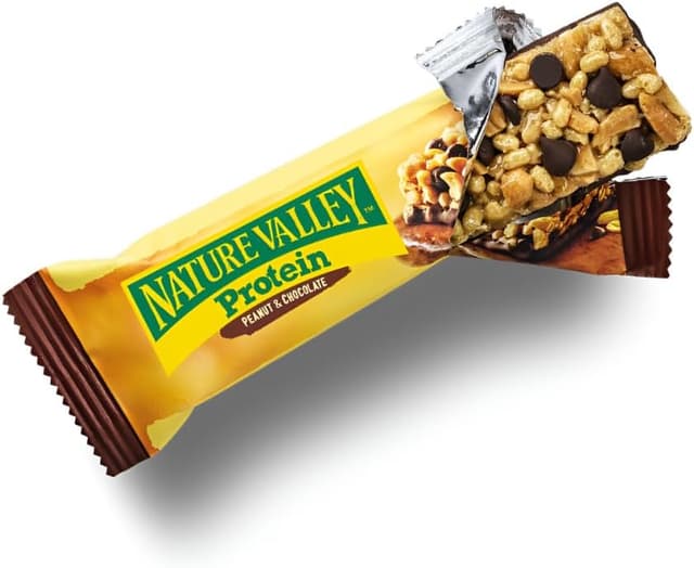 Detalle 2 de Nature Valley Barritas Protein cacahuete chocolate