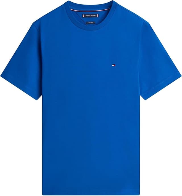 Thumbnail 4 de Tommy Hilfiger ESS Seasonal REG FIT Solid tee MW0MW39995 Azul XS 👕