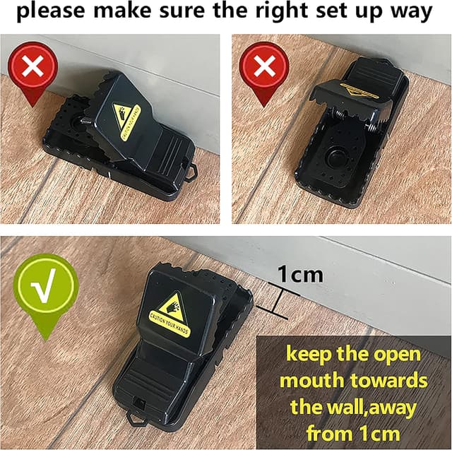 Thumbnail 4 de HOMEREVEL Reusable Mouse Trap 6-Pack