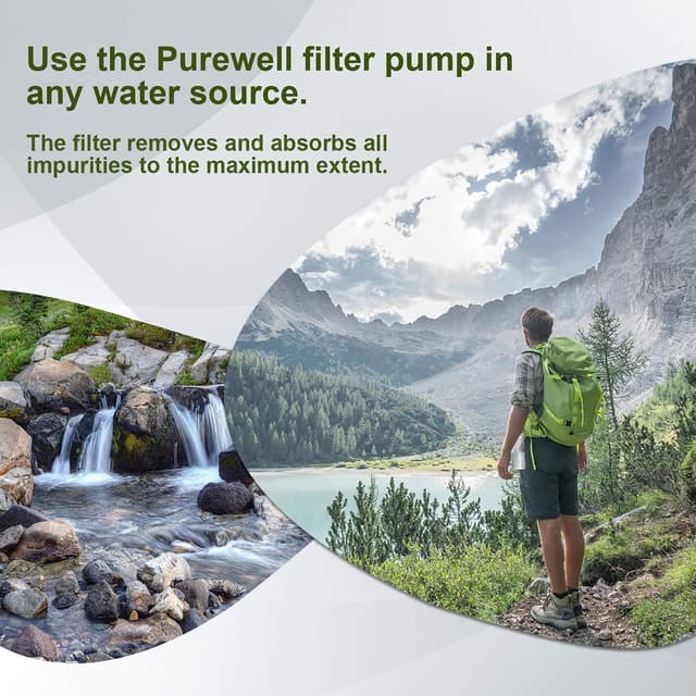 Detalle 2 de Purewell Pompe filtrante 0,01 micron