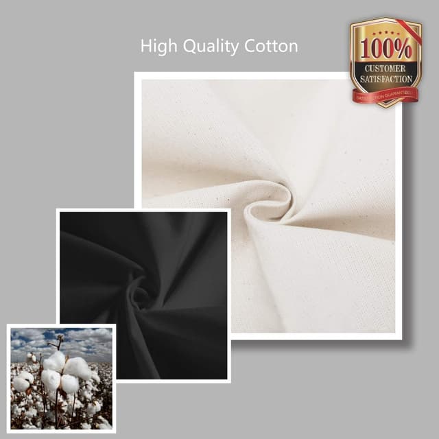 Thumbnail 6 de TOPDesign Canvas Tote Bag 1 Pack with Pocket