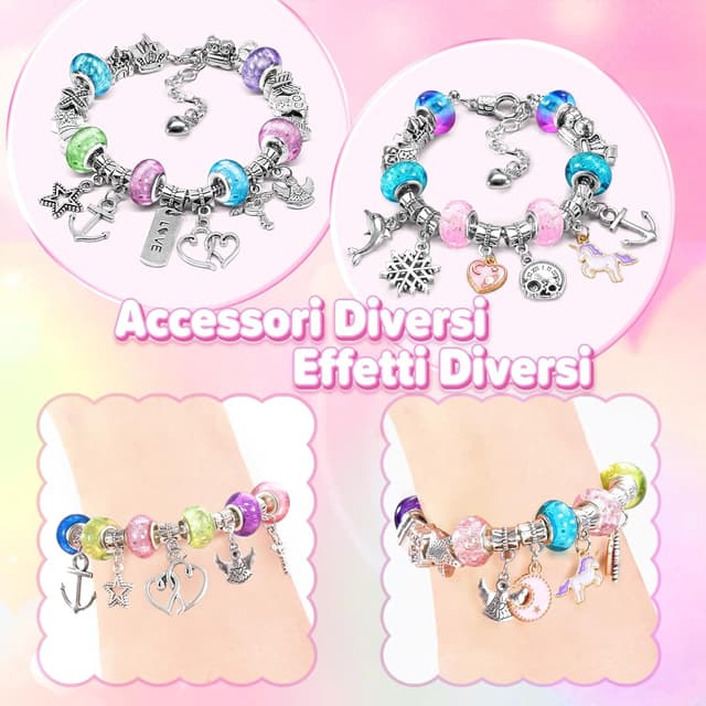 Thumbnail 4 de BIIB Regalo Kit Braccialetti Bambina 24 cm