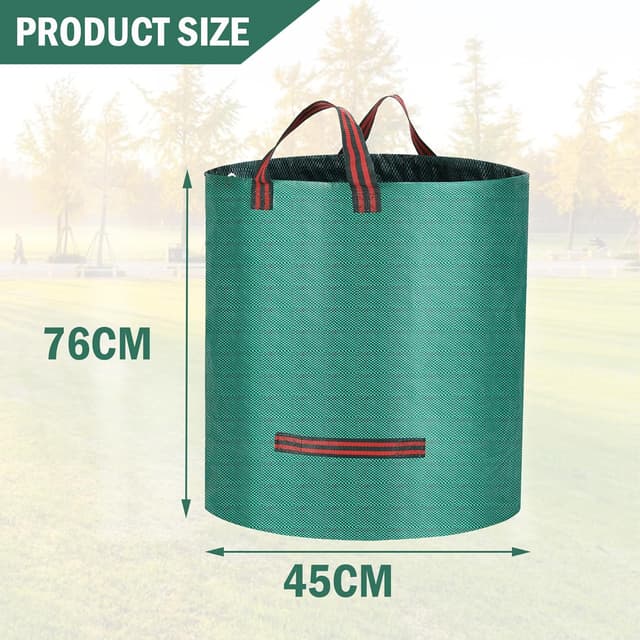 Thumbnail 1 de RFWIN 120L Heavy Duty Garden Bags 3-Pack