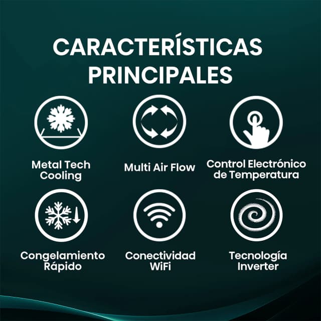 Detalle de Hisense RB5P410SACC frigorífico combi 13 kg/24 h