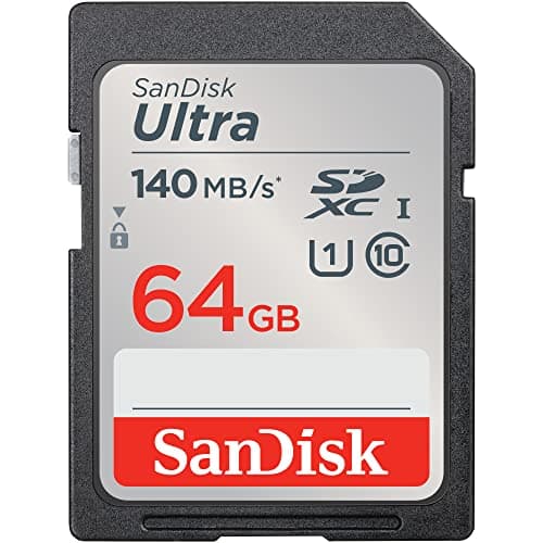 Detalle de SanDisk 64 GB Ultra SDXC 140 MB/s