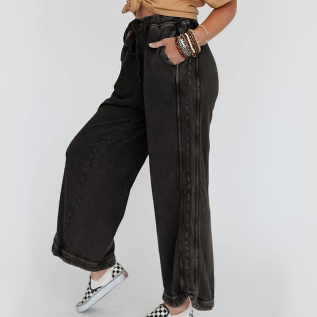 Thumbnail 6 de Hixiaohe Wide Leg Sweatpants High Waist