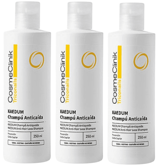Imagen de CosmeClinik Triconails Kaedum Champú Anticaída 3x250 ml en OfertitasTOP