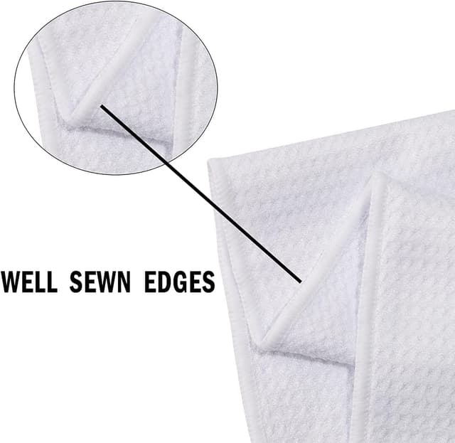 Detalle de Funny Beagle Dog Kitchen Towel – Waffle tea towel for beagle lovers (16" x 24")