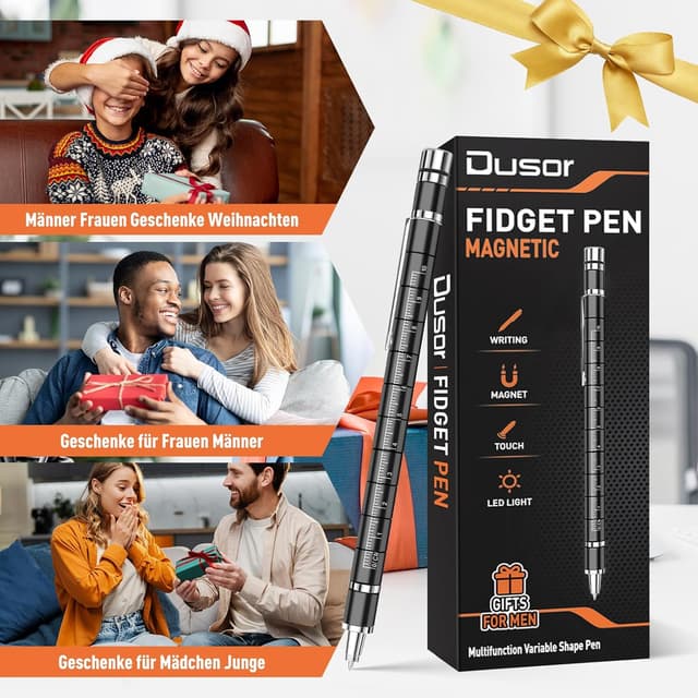 Detalle de Dusor Magnetic Fidget Pen – Geschenk für Männer