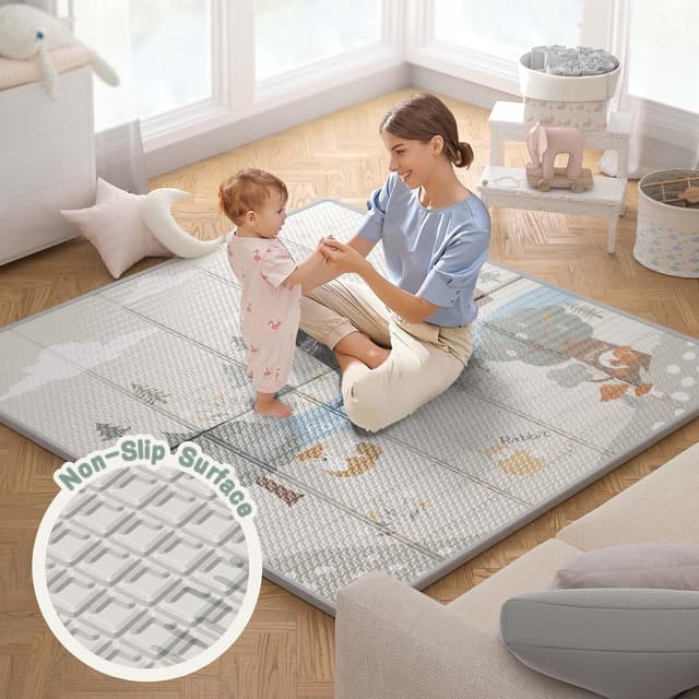 Detalle de 47x47 Playpen with mat for toddlers