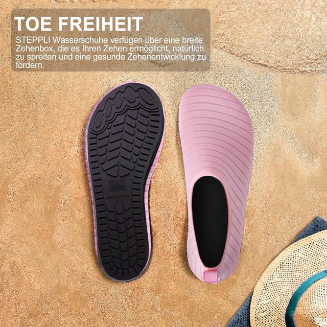Detalle 2 de Steppli Wasserschuhe & Badeschuhe (Schwimm- und Aquaschuhe) für Damen und Herren