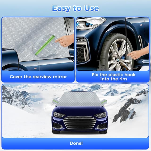 Thumbnail 3 de Ruibinlee Windschutzscheibenabdeckung 248×148 cm