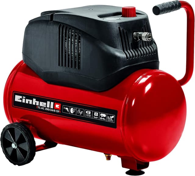 Detalle de Einhell TC-AC 200/24/8 OF compressore 24 L
