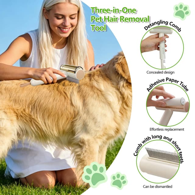 Detalle de Tierpflegewerkzeug Fellwunder 160 Stück